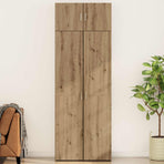Storage Cabinet 2 pcs Artisan Oak 80 x 42,5 x 225 cm