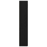 Storage Cabinet 3 pcs Black Oak