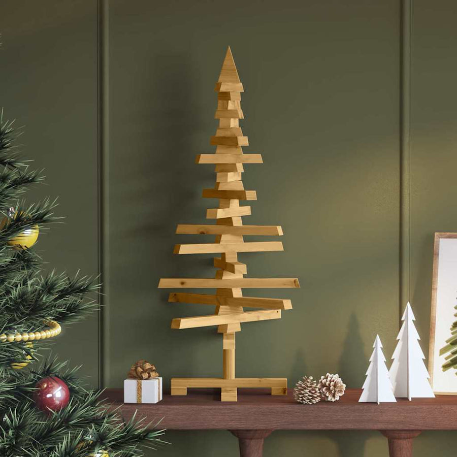 Wooden Christmas Tree KOTKA Solid Pine Wood