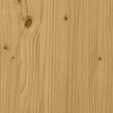 Wooden Christmas Tree with Stand Brown 90 cm Solid pine wood - Extra Image