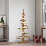Wooden Christmas Tree KOTKA Solid Pine Wood