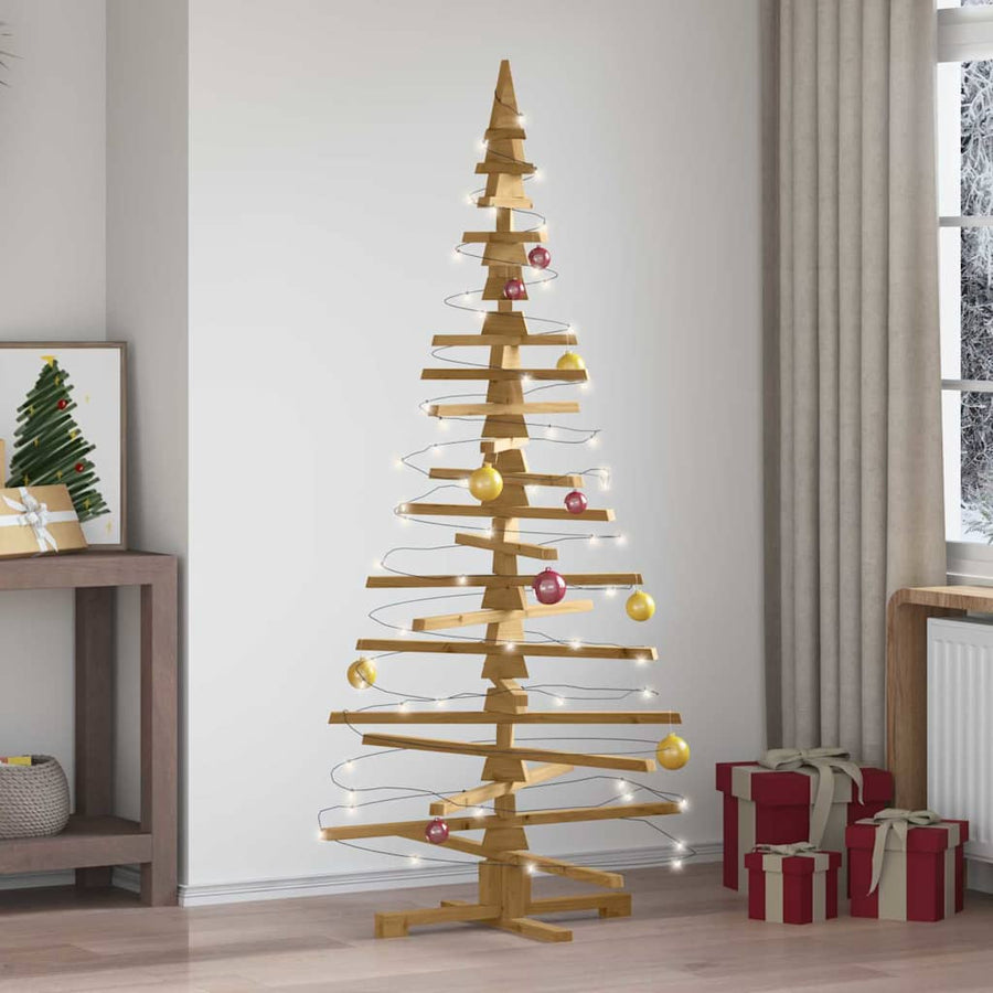 Wooden Christmas Tree KOTKA Solid Pine Wood
