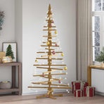 Wooden Christmas Tree KOTKA Solid Pine Wood