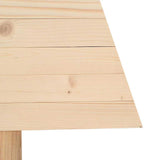 Christmas Trees with Stand Natural 60 cm Solid pine wood - Low Angle