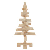 Christmas Trees with Stand Natural 60 cm Solid pine wood - 45-Degree Angle