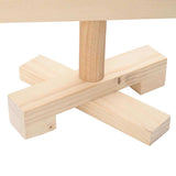 Christmas Trees with Stand Natural 90 cm Solid pine wood - Extra Image