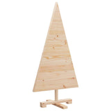 Christmas Trees with Stand Natural 90 cm Solid pine wood - Top-Down View