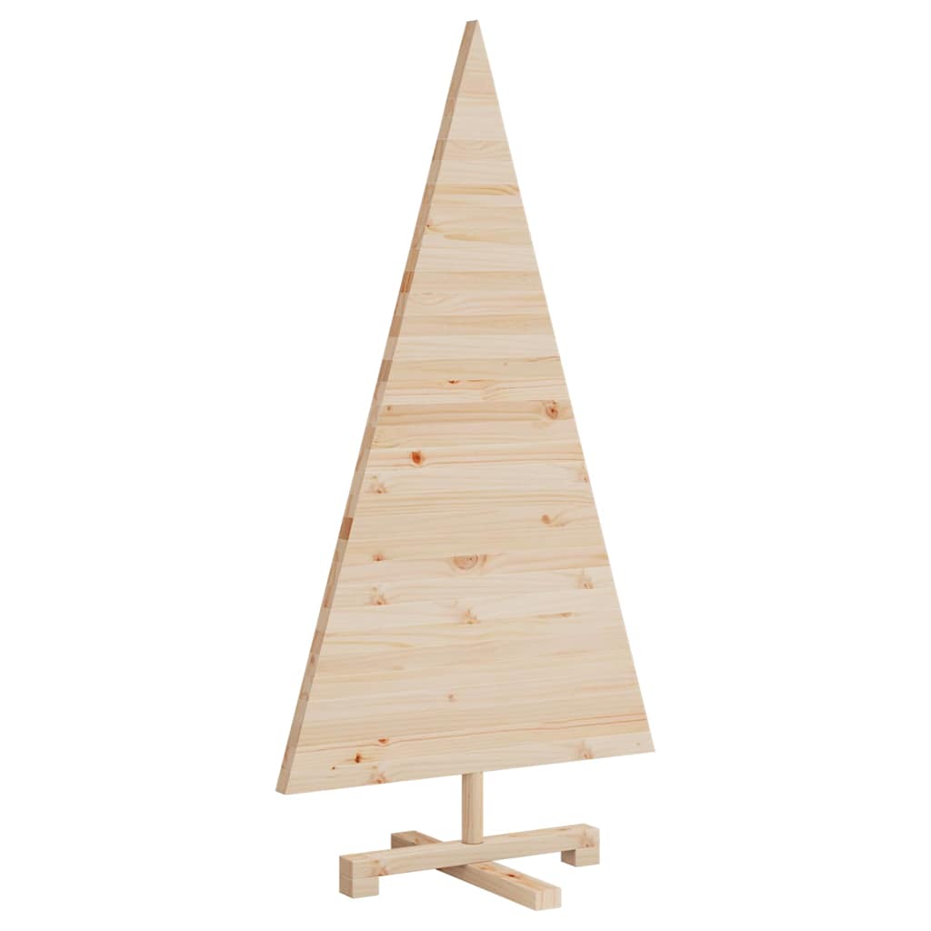 Christmas Trees with Stand Natural 120 cm Solid pine wood