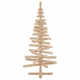 Christmas Trees with Stand Natural 120 cm Solid pine wood