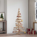 Christmas Trees KOTKA 150 cm Solid pine wood Natural
