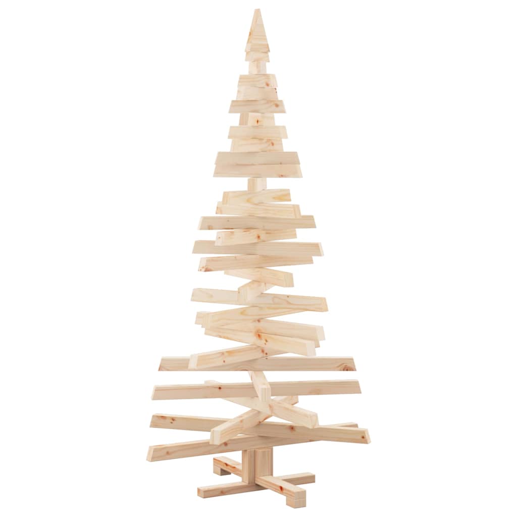 Christmas Trees with Stand Natural 150 cm Solid pine wood