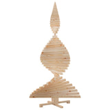 Christmas Trees with Stand Natural 180 cm Solid pine wood