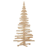 Christmas Trees with Stand Natural 180 cm Solid pine wood - Extra Image