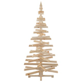 Christmas Trees with Stand Natural 180 cm Solid pine wood - Close-Up Angle