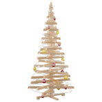 Christmas Trees with Stand Natural 180 cm Solid pine wood