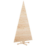 Wooden Christmas Tree KOTKA 210 cm Solid pine wood Natural
