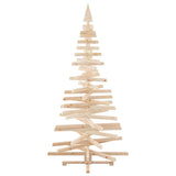Christmas Trees with Stand Natural 210 cm Solid pine wood - Close-Up Angle
