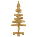 Christmas Trees with Stand Brown 60 cm Solid pine wood