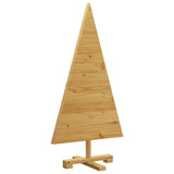 Christmas Trees with Stand Brown 90 cm Solid pine wood - Top-Down View