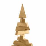 Christmas Trees with Stand Brown 120 cm Solid pine wood