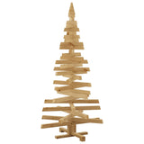 Christmas Trees with Stand Brown 150 cm Solid pine wood - Front View