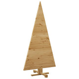 Christmas Trees with Stand Brown 150 cm Solid pine wood - 45-Degree Angle