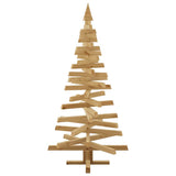 Christmas Trees with Stand Brown 150 cm Solid pine wood - Close-Up Angle