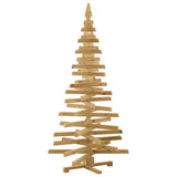 Christmas Trees with Stand Brown 180 cm Solid pine wood - Extra Image