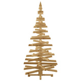 Christmas Trees with Stand Brown 180 cm Solid pine wood - Close-Up Angle