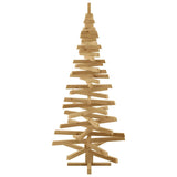 Christmas Trees with Stand Brown 180 cm Solid pine wood - Low Angle