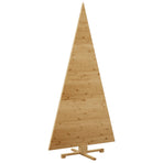 Wooden Christmas Tree KOTKA 210 cm Solid pine wood Brown