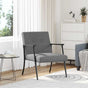 Armchair Dark Grey Fabric