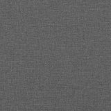 Seat Cushions 2 pcs Dark Grey Ø30 x 13 cm Fabric - Low Angle