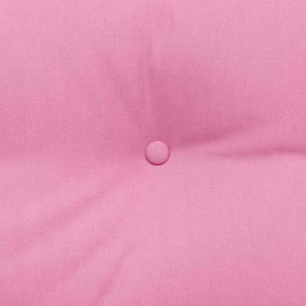 Back Pillow Pink 120 x 24 x 50 cm Fabric