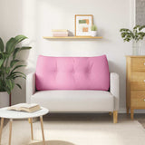Back Pillow Pink 120 x 24 x 50 cm Fabric