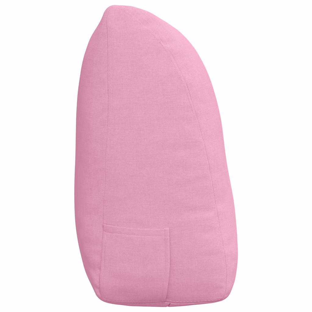 Back Pillow Pink 120 x 24 x 50 cm Fabric