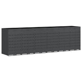 Wheelie Bin Storage for 6 Bins Anthracite 408 x 77,5 x 121,5 cm