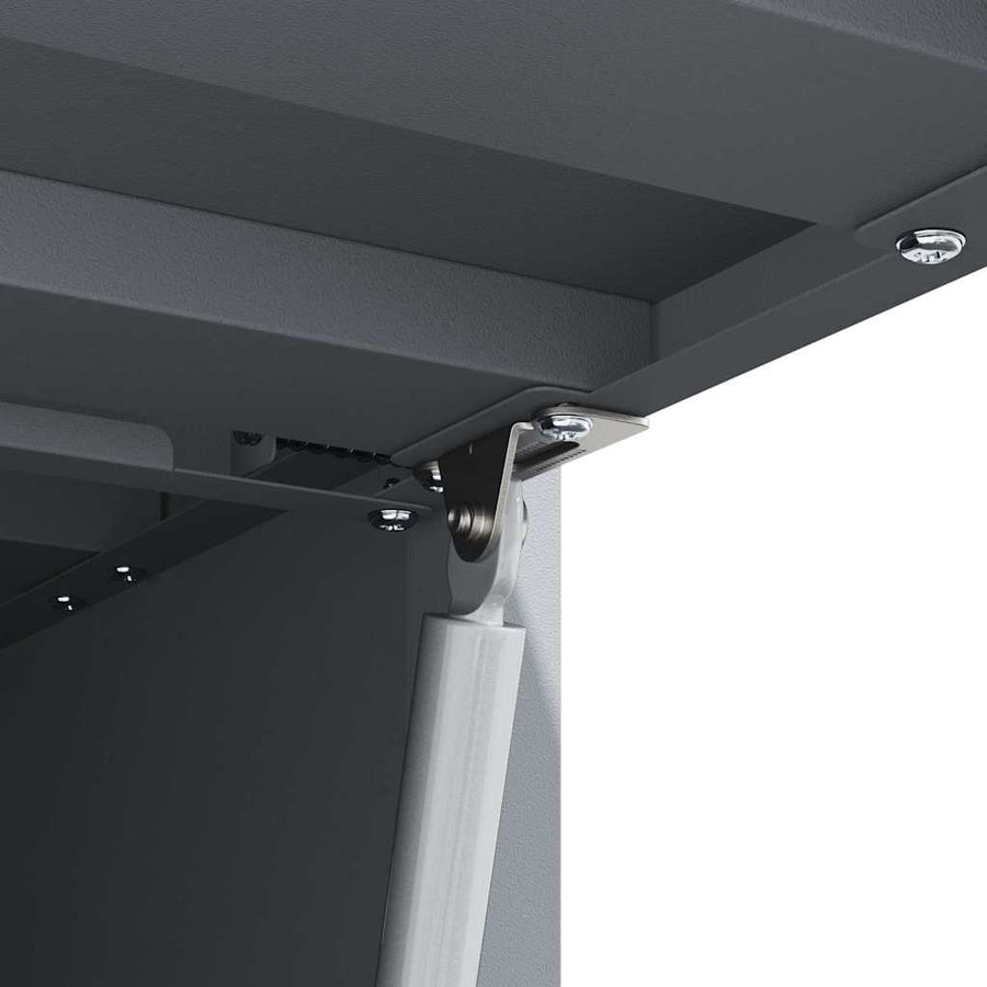 Wall Cabinet for Garage Anthracite 80 x 33 x 35 cm