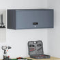 Wall Cabinet for Garage Anthracite 80 x 33 x 35 cm
