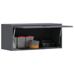 Wall Cabinet for Garage Anthracite 80 x 33 x 35 cm