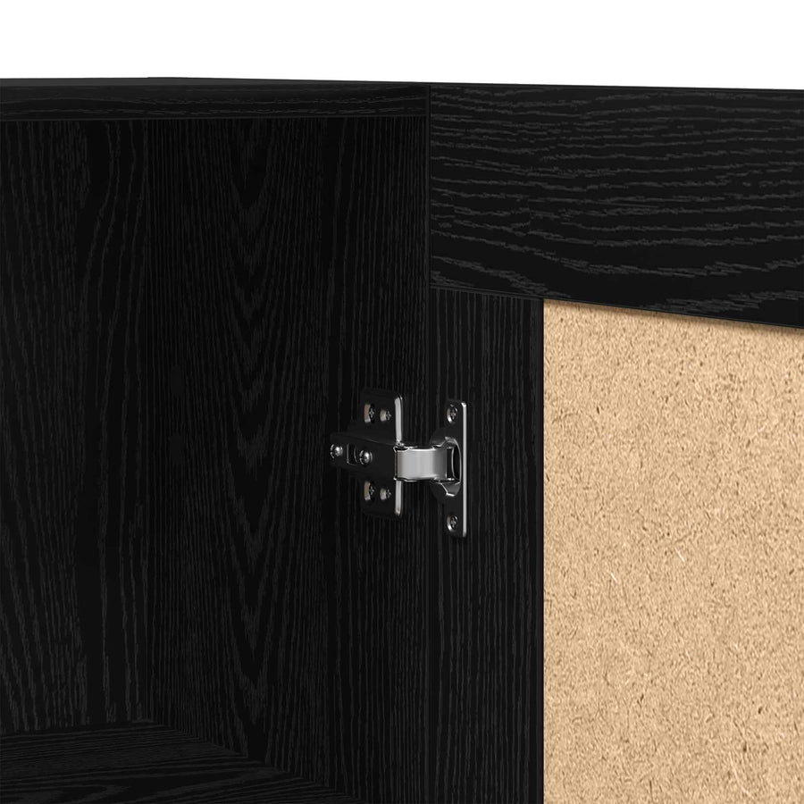 Book Cabinet 3-Tier 82,5 x 30,5 x 185 cm Engineered Wood
