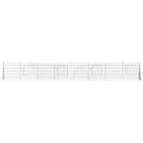 Chicken Cage Silver 430 x 55 x 55 cm Galvanised Steel