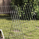 Chicken Cage Silver 650 x 55 x 55 cm Galvanised Steel