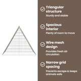 Chicken Cage Silver 110 x 100 x 85 cm Galvanised Steel