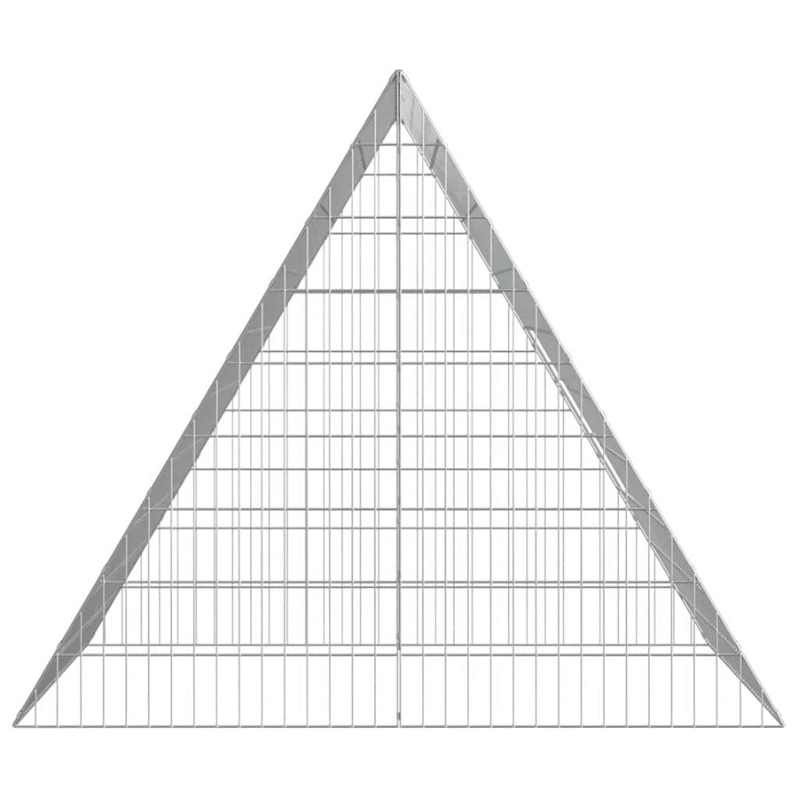 Chicken Cage Silver 110 x 100 x 85 cm Galvanised Steel