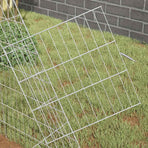 Chicken Cage Silver 215 x 100 x 85 cm Galvanised Steel