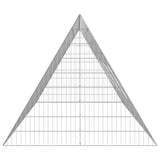 Chicken Cage Silver 430 x 100 x 85 cm Galvanised Steel