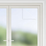 Self-adhesive Window Film Frosted Grey 90 x 1000 cm PVC