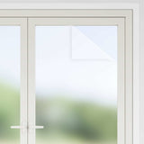 Self-adhesive Window Film Frosted White 90 x 1000 cm PVC - Top-Down View