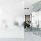 Self-adhesive Window Film Frosted White 90 x 1000 cm PVC - Side View